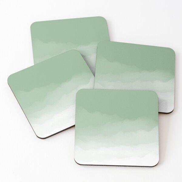 Item preview, Pale Sage Green Watercolor Ombre (pale sage green/white) designed and sold by Design Minds Boutique.