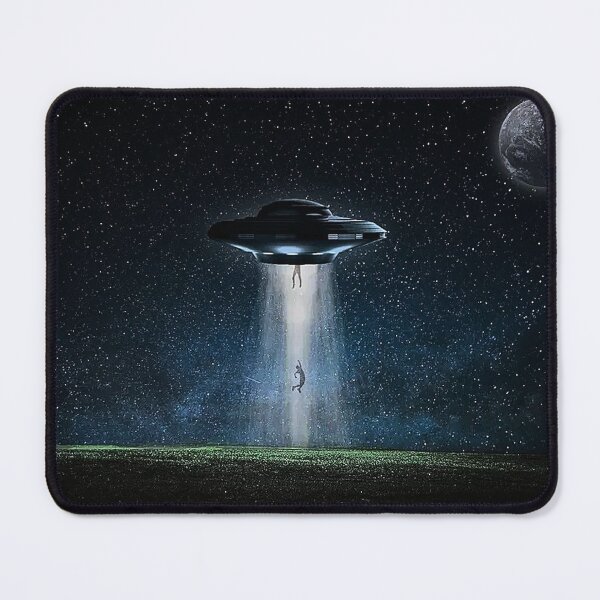 Item preview, ALIEN UFO ABDUCTION. designed and sold by Irena Vovk Rothschild's ONLINE SHOP.