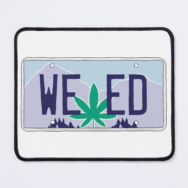 Item preview, WEED License Plate (Oregon) designed and sold by connor-maitland.