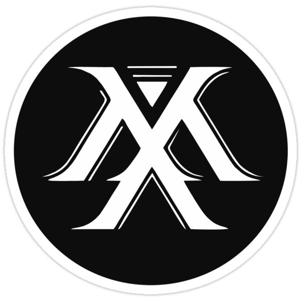 "monsta-x logo" Stickers by axeladebry | Redbubble