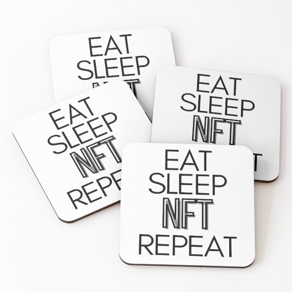 Item preview, Eat sleep NFT repeat designed and sold by travelnerd.