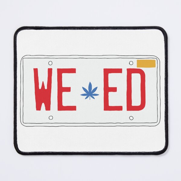 Item preview, WEED License Plate (Massachusetts) designed and sold by connor-maitland.