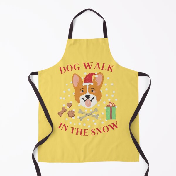 Item preview, Dog Walk in the Snow, Cute Puppy Winter designed and sold by kubrangle.