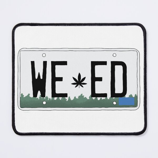 Item preview, WEED License Plate (Maine) designed and sold by connor-maitland.
