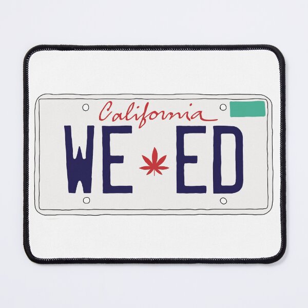 Item preview, WEED License Plate (California) designed and sold by connor-maitland.