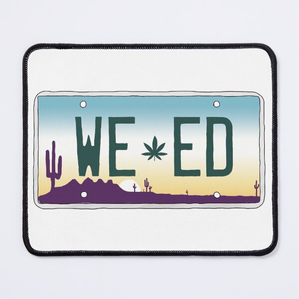 Item preview, WEED License Plate (Arizona) designed and sold by connor-maitland.