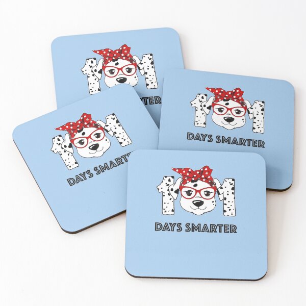 Item preview, 101 Days Smarter Dalmatian Dog Teacher 100th Day Of School T-Shirt designed and sold by LynnetteKabelma.