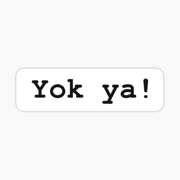 Item preview, Funny Turkish Exclamation Yok ya! designed and sold by Nancy0713.