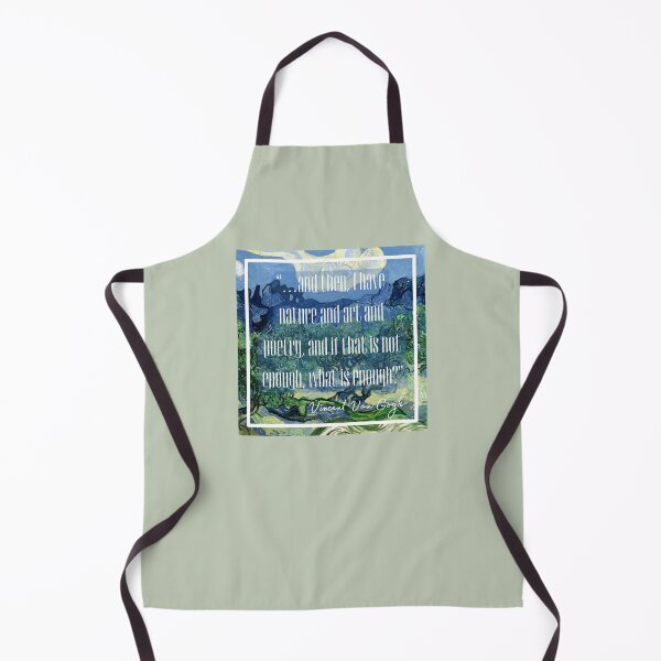 Item preview, Vincent Van Gogh Quote - Nature, Art and Poetry Vinspiration designed and sold by superbling.