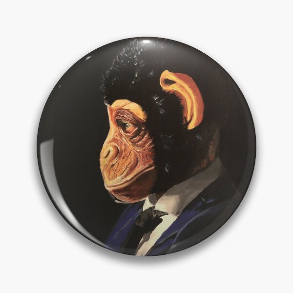 Item preview, Business man appraises ape man. designed and sold by knowswhathesees.