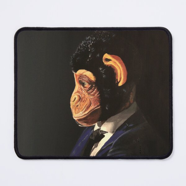 Item preview, Business man appraises ape man. designed and sold by knowswhathesees.
