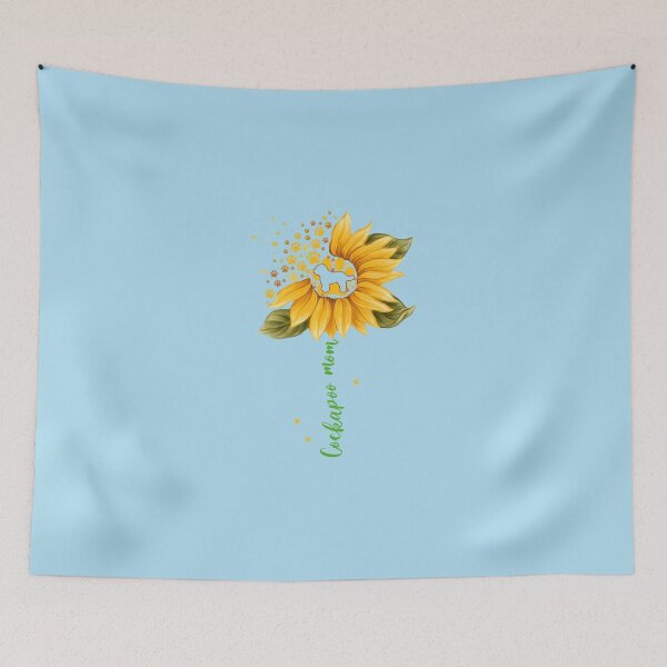 Item preview, Cockapoo Mom Cool Sunflower Cockapoo Dog Lover Gifts T-Shirt designed and sold by HaroldChamblin.