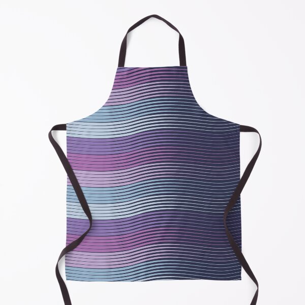 Item preview, Purple colored wavy stripes designed and sold by EngineerGoC.