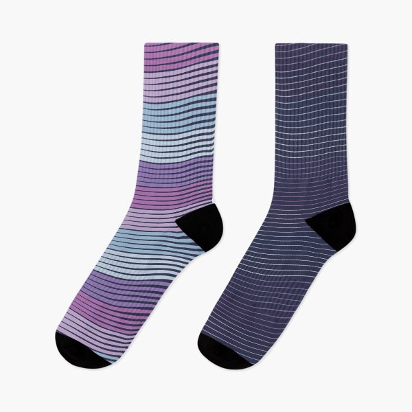 Item preview, Purple colored wavy stripes designed and sold by EngineerGoC.