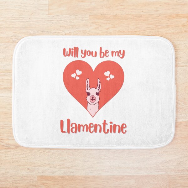 Item preview, Will You Be My Llamentine designed and sold by ohsomenerd.