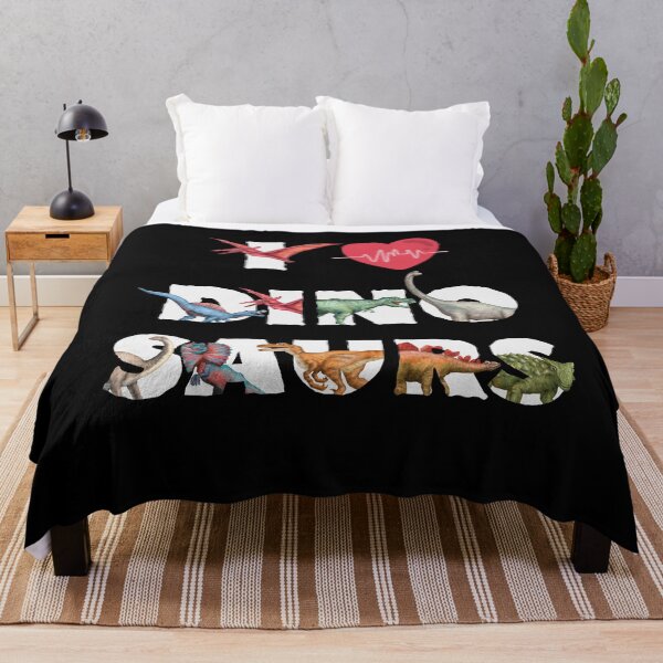 Item preview, I Love Dinosaurs, I Heart Dinosaurs, Dinosaur Heartbeat designed and sold by WanderTravels.