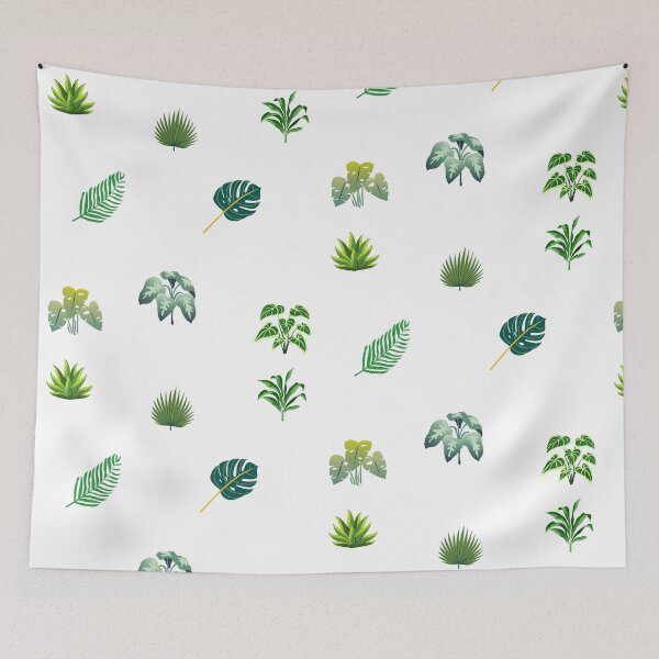 Item preview, Tropical Leaves and Plants Collage designed and sold by silviaol.