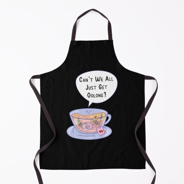 Item preview, Can't We All Just Get Oolong (Along) Tea Pun designed and sold by sunburstdesigns.