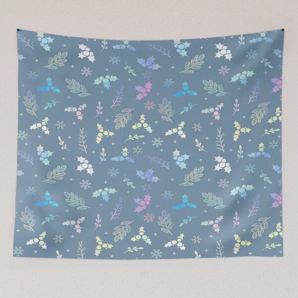 Item preview, Iridescent Winter Berries Branches designed and sold by storyboxdesigns.