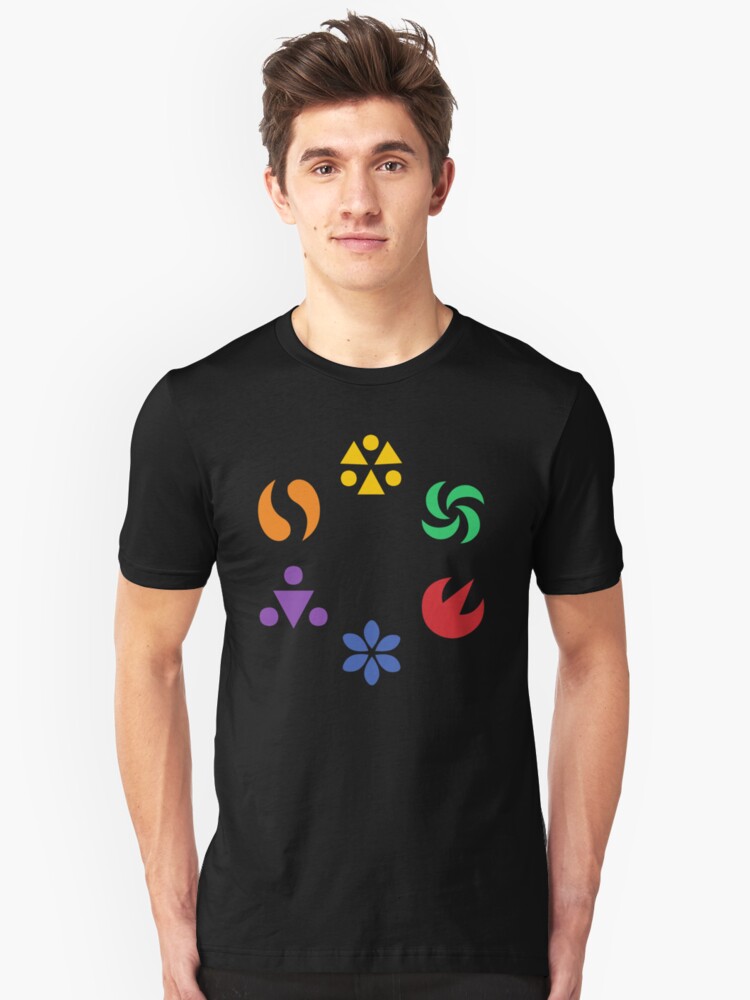 Alternate view of Sage Medallions - OoT Slim Fit T-Shirt