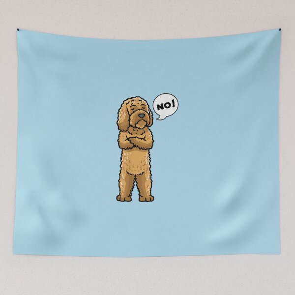 Item preview, Cockapoo Stubborn Dog T-Shirt designed and sold by HaroldChamblin.