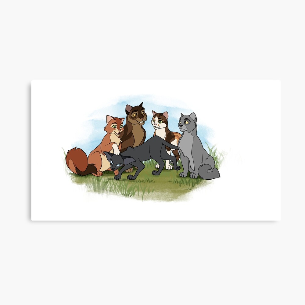 Thunder Clan Art Print Warrior Cats Cat Drawing Print on Premium Matte  Paper Graystripe Fireheart Ravenpaw Bluestar Tigerclaw Sandstorm 