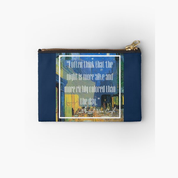 Item preview, Vincent Van Gogh Quote - Night is more alive Vinspiration designed and sold by superbling.