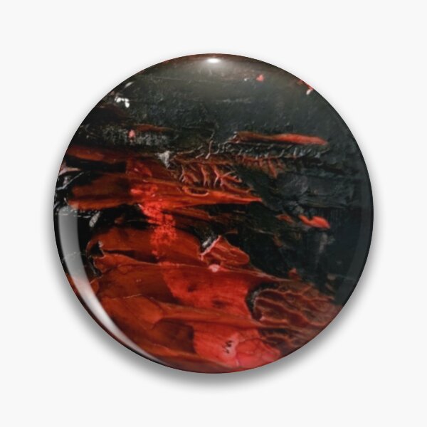 Item preview, Red and Black Acrylic Paint Abstract designed and sold by Heichou1225.