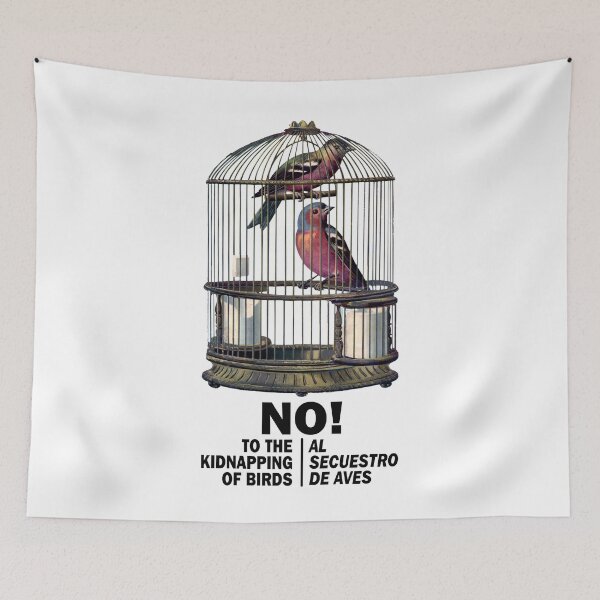 Item preview, No to the kidnapping of birds! designed and sold by BigDaddyStore.