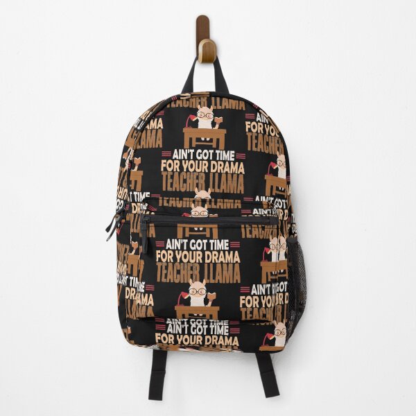 Item preview, Funny 100 Days Of School Quote Teacher Llama Ain't Got Time For Your Drama designed and sold by Theparticular.
