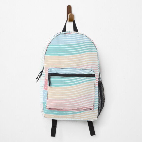 Item preview, Pink and blue colored wavy stripes designed and sold by EngineerGoC.