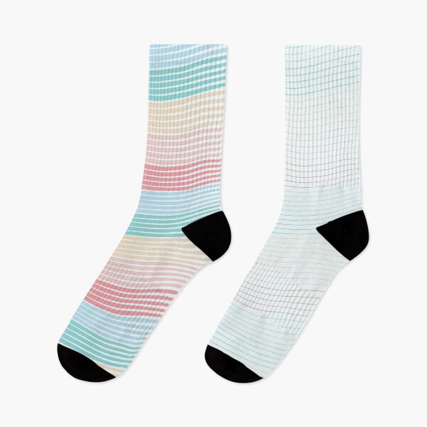 Item preview, Pink and blue colored wavy stripes designed and sold by EngineerGoC.