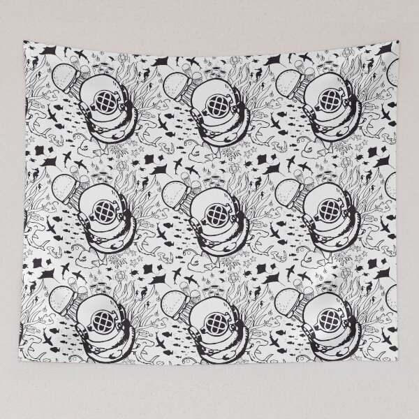 Item preview, ocean life pattern designed and sold by danielasynner.