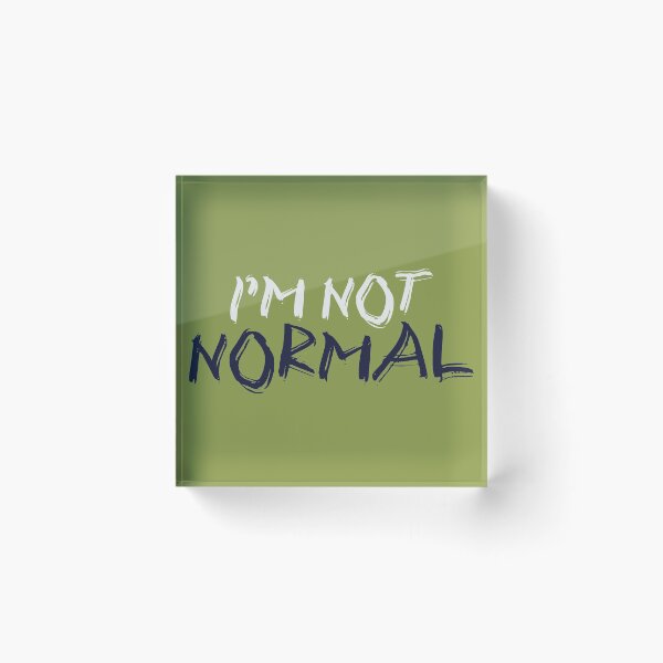 Item preview, i'm not normal designed and sold by THE OTAKU SHOP.