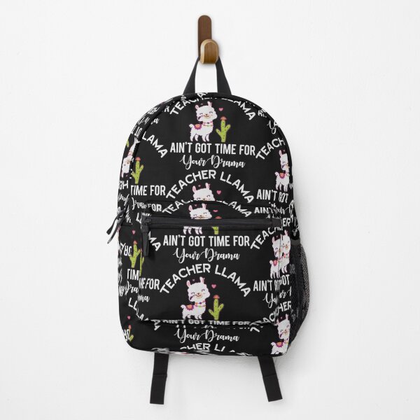Item preview, Funny 100 Days Of School Quote Teacher Llama Ain't Got Time For Your Drama designed and sold by Theparticular.