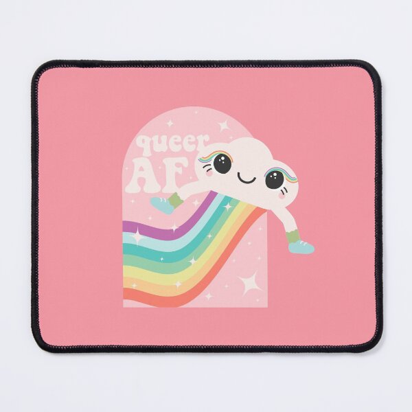 Item preview, Queer AF cloud designed and sold by racharanha.