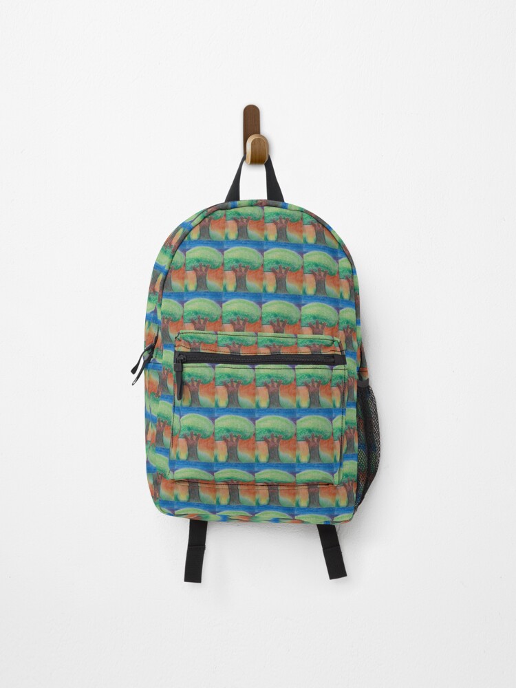Thumbnail 1 of 3, Backpack, Mystical Tree designed and sold by RuthlauraMiller.