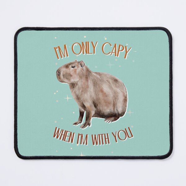 Item preview, Capybara Valentines  designed and sold by foramelie.