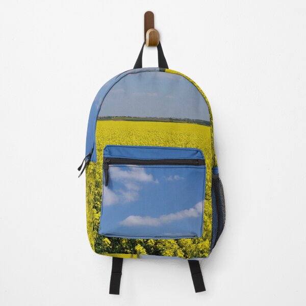 Item preview, Rapeseed field sky Polish landscape designed and sold by Monika Howarth.