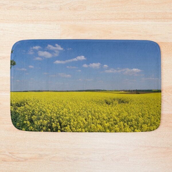 Item preview, Rapeseed field sky Polish landscape designed and sold by Monika Howarth.