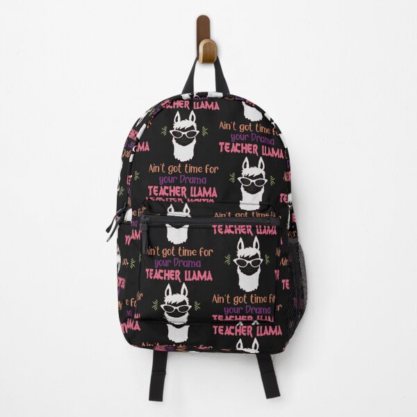 Item preview, Funny 100 Days Of School Quote Teacher Llama Ain't Got Time For Your Drama designed and sold by Theparticular.