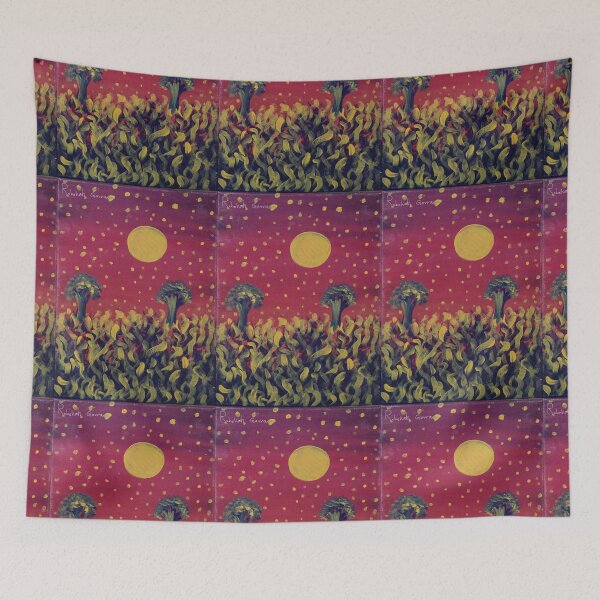 Item preview, Trees in full moon with a million stars designed and sold by Rebekah Gavra.