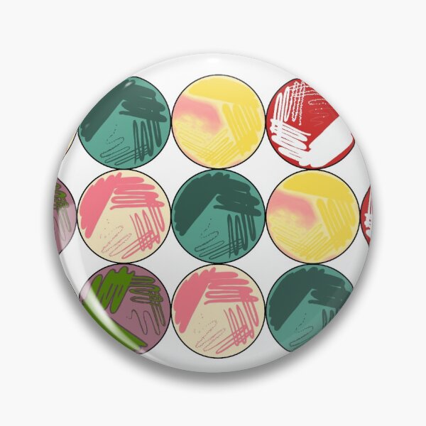 Item preview, Bacterial Streak Plate Collage designed and sold by emmacatwheels.