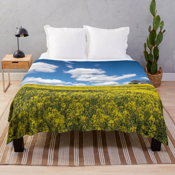 Item preview, Rapeseed field sky Polish landscape designed and sold by Monika Howarth.
