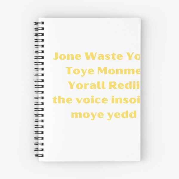 Item preview, Jone Waste Yore Toye Monme Yorall Redii designed and sold by ATWAK.