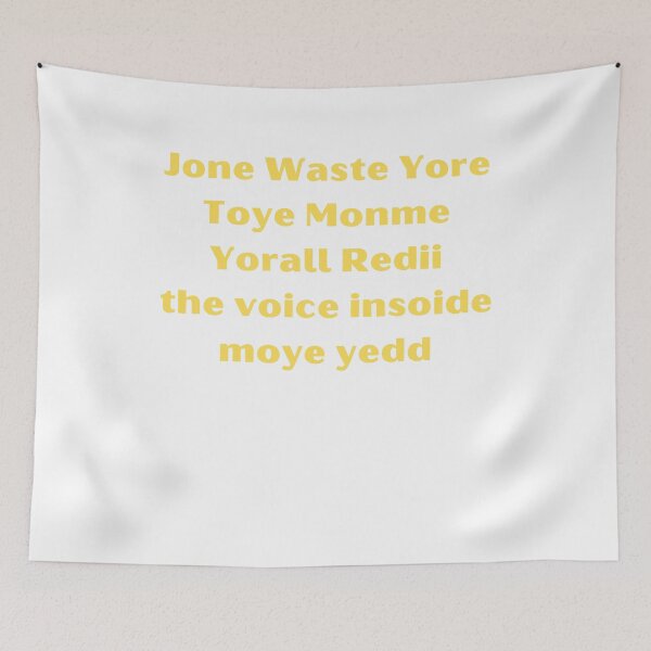 Item preview, Jone Waste Yore Toye Monme Yorall Redii designed and sold by ATWAK.