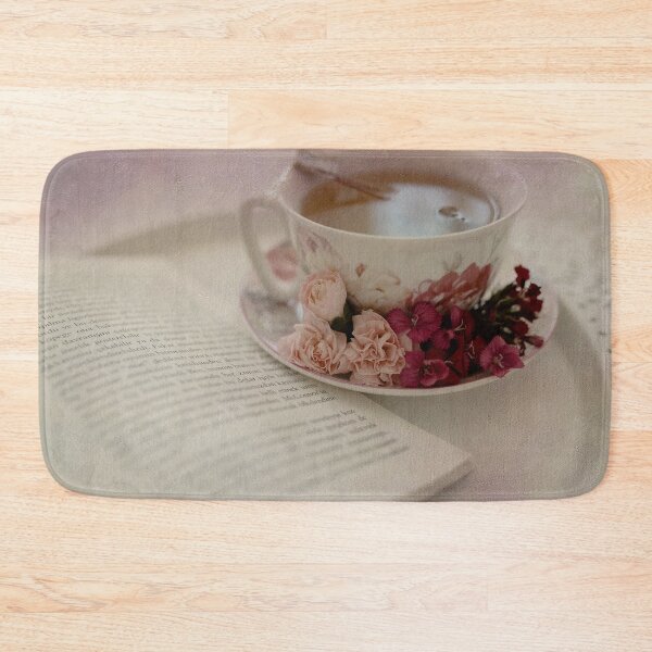 Item preview, floral teacup designed and sold by pinkdrinksoul.
