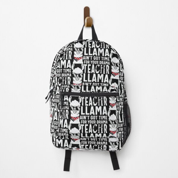 Item preview, Funny 100 Days Of School Quote Teacher Llama Ain't Got Time For Your Drama designed and sold by Theparticular.