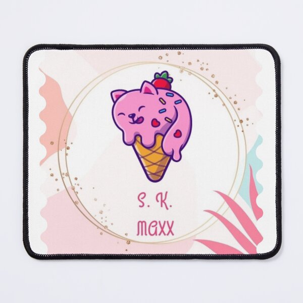 Item preview, Icecream sweet cat brand logo designed and sold by SKMAXX.