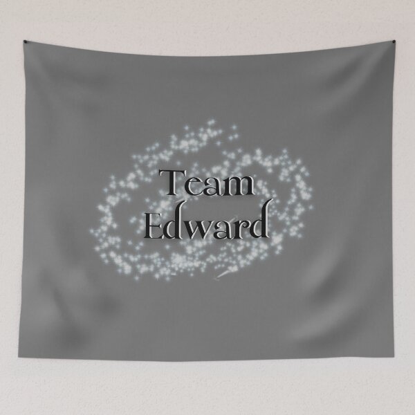 Item preview, Team Edward Sparkle Glitter Swirl designed and sold by dealchica.